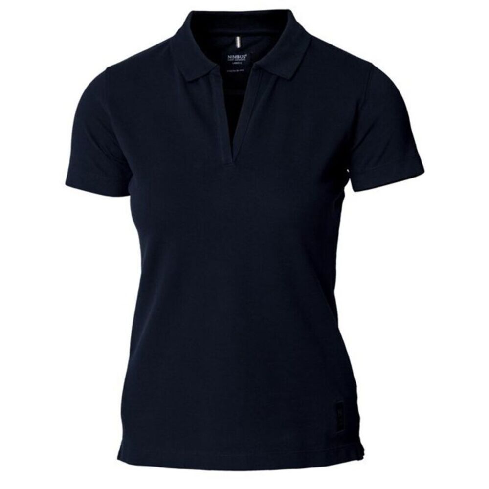 Nimbus Womens/Ladies Harvard Stretch Deluxe Polo Shirt / Dark Navy